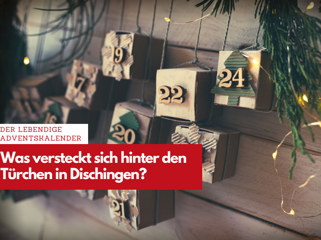 Der lebendige Adventskalender Was versteckt sich hinter den