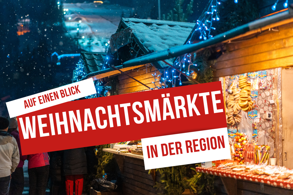 Von traditionellen Dorfweihnachten bis zu extravaganten Events - erleben Sie vorweihnachtliche Stimmung, handgefertigte Schätze und köstliche Leckereien auf den Weihnachtsmärkten der Region.