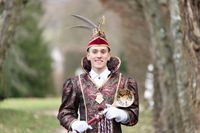Der Donzdorfer Jubiläumsprinz, Prinz Janne I.,  leitet mit Frohsinn und Vergnügen seinen Hofstaat durch die karnevalistischen Feierlichkeiten und repräsentiert die TG Donzdorf e.V.