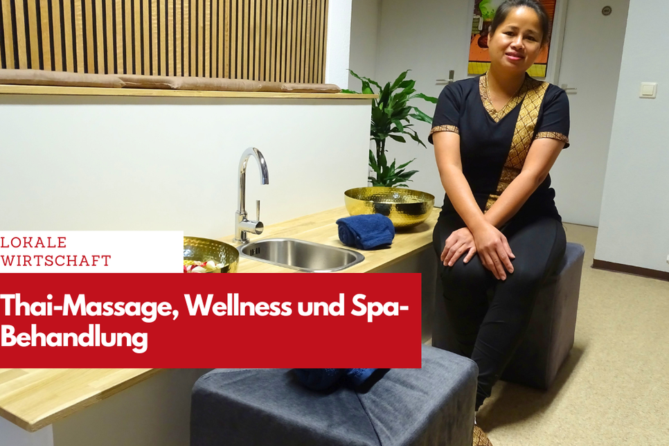 HERZLICH WILLKOMMEN: Thitiya Schwöd bietet neben Thai-Massage auch Behandlungen gegen Schmerzen aller Art an