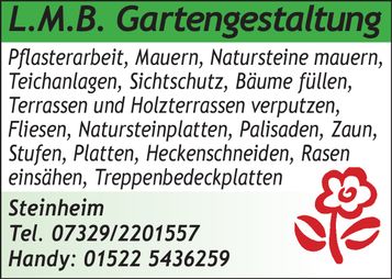 Gartengestaltung 