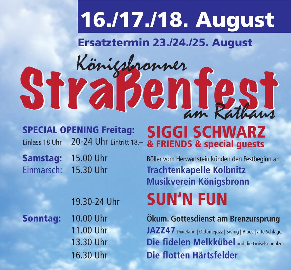 SVÖ Straßenfest Königsbronn