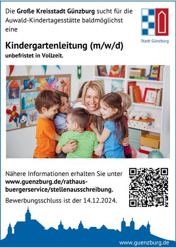 Kindergartenleitung (m/w/d)