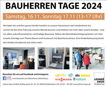 BAUHERREN-TAGE 2024