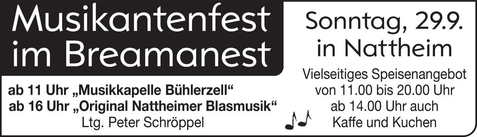 Musikantenfest