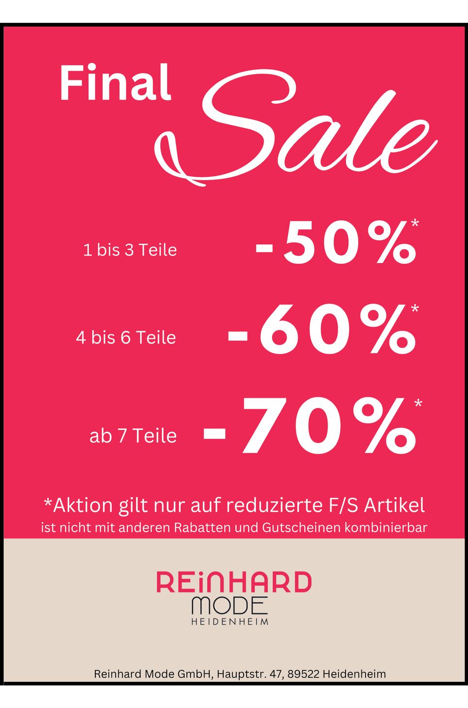 Sale