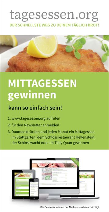 Gewinnspiel Tagesessen