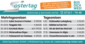 Mehrtages- & Tagesreisen