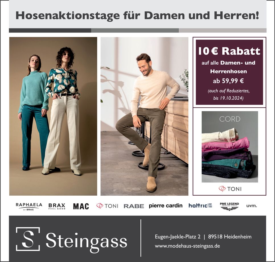 Hosen Aktionstage